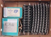Lot 534 - 12 Bachmann steel curved G scale track and 6...