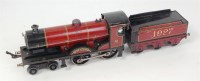 Lot 494 - A Bassett-Lowke clockwork maroon LMS 'Duke of...