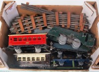 Lot 564 - A small tray containing 9 items of French LR...