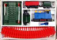 Lot 586 - A Novo Big Big Freight train set (G-BF) with...