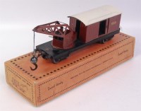 Lot 599 - French Hornby post war brown SNCF bogie...