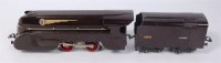 Lot 556 - A French Hornby brown SNCF 20 volt AC 4-4-2...