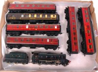 Lot 616 - A Hornby Dublo 2 rail Class 8F 2-8-0 repainted...