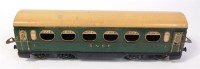 Lot 558 - A pair of French Hornby green SNCF 1st/2nd...