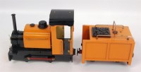 Lot 570 - A possibly kit built SM32 orange steam outline...