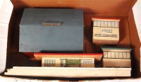 Lot 653 - Hornby Dublo pre-war wooden red roof 'Berwick'...