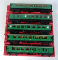 Lot 659 - 2 boxed Hornby Dublo 4055 brake 2nd, BR Mk1...