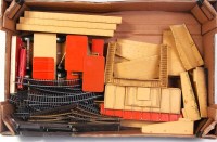 Lot 649 - Tray containing D1 through station (a/f),...