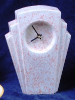 Lot 13 - A reputedly Hornsea Art Deco style painted and...