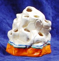Lot 77 - A Clarice Cliff painted and glazed pottery pot...
