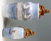 Lot 71 - A large Royal Copenhagen glazed porcelain...