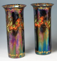 Lot 98 - A pair of 1930s Crown Devon Lustre Fieldings...