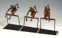 Lot 157 - Follower of Kenneth carter - gilt metal...