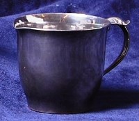 Lot 183 - A Georg Jensen sterling silver single handled...