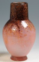 Lot 86 - A Monart style iridescent glass vase, of...