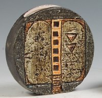 Lot 137 - A small Troika Pottery wheel vase, moulded...