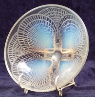 Lot 192 - A large Lalique opalescent glass table bowl in...