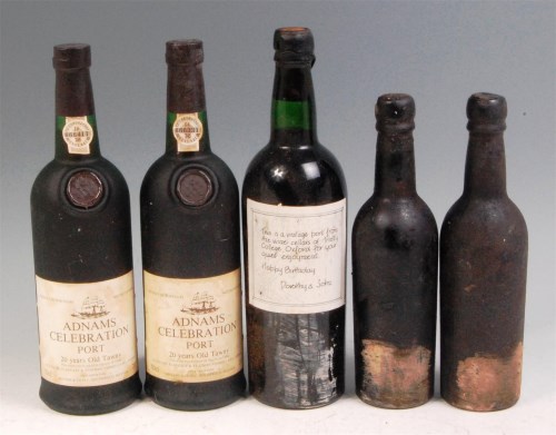 Lot 58 - Port; vintage port as follows; Adams...
