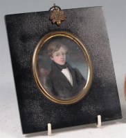 Lot 342 - Late Victorian half length portrait of a...