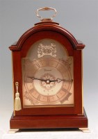 Lot 518 - The Garrard Silver Jubilee Clock, having...