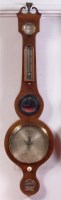 Lot 523 - An early 19th century mahogany five dial wheel...