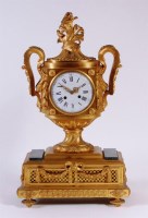 Lot 525 - An early 19th century French ormolu mantel...