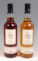 Lot 55 - Whisky; Speyside malt whisky, first cask 1976...