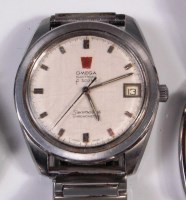 Lot 214 - An Omega electronic F300 HZ Seamaster gents...