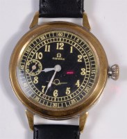Lot 234 - An Omega gents wristwatch, possibly WWII...