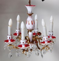 Lot 287 - An early 20th century Bohemian glass and gilt...