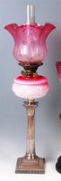 Lot 360 - A late 19th century silver plated Corinthian...