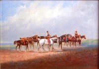 Lot 497 - Attributed to E M Ward - Travellers with...