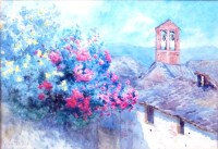 Lot 508 - Rosa Wallis (1857-1946) - Oleanders Siena,...