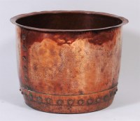 Lot 570 - A Victorian copper copper, of typical form...