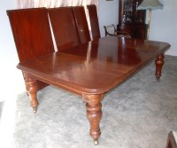 Lot 600 - A Victorian mahogany extending dining table,...