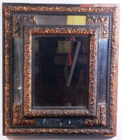 Lot 621 - A 19th century Continental wall mirror, in the...