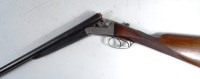 Lot 272 - WH Monk, Chester, 12 bore side-by-side boxlock...