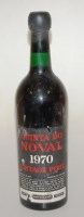 Lot 53 - Quinta do Noval 1970 vintage port, labels poor,...