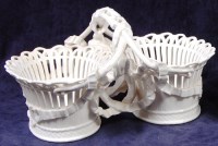 Lot 79 - A Victorian soft past porcelain blanc de chine...