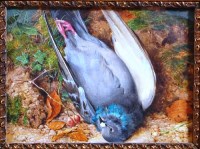 Lot 454 - Circa 1900 English school - Study of a dead...
