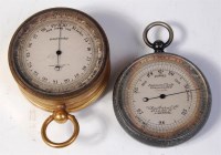 Lot 672 - A Chadburns of Liverpool nickel cased pocket...