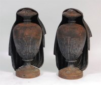 Lot 696 - Corneau Alfred - Pair 19th century French cast...