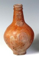 Lot 460 - A 17th century German salt glazed stoneware...