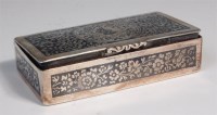 Lot 479 - A late 19th century silver and niello...