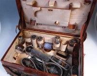 Lot 480 - An Edwardian Mappin & Webb crocodile skin...
