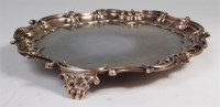 Lot 486 - An Elkington & Co silver salver, having a...