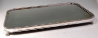 Lot 491 - An Old Sheffield Plate mirror plateau, early...