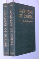 Lot 421 - SIREN Oswald - Gardens of China, New York 1949;...