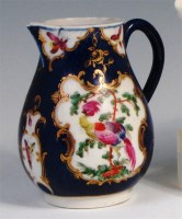 Lot 455 - A mid 18th century Worcester sparrowbeak cream...