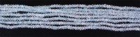 Lot 556 - A faceted aquamarine seven string necklace,...